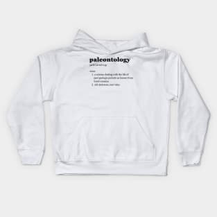 Paleontology Kids Hoodie